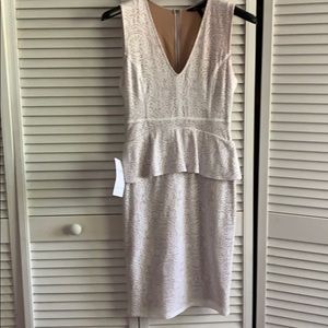 BCBG white lace dress